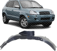 Front Fender Liner Right Passenger Side Direct Replacement Compatible With 2005-2009 Hyundai Tucson HY1251110 868122E010