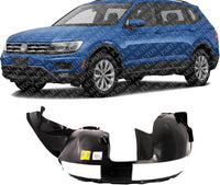 Front Fender Liner Left Driver Side Direct Replacement Compatible With 2009-2017 Volkswagen Tiguan / 2017-2018 Limited VW1248156 5N0805911A