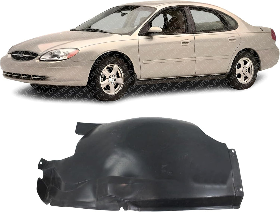Front Section Fender Liner Left Driver Side Direct Replacement Compatible With 2000-2007 Ford Taurus/Mercury Sable FO1250114 YF1Z16103AA
