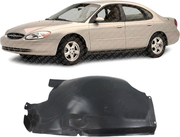 Front Section Fender Liner Left Driver Side Direct Replacement Compatible With 2000-2007 Ford Taurus/Mercury Sable FO1250114 YF1Z16103AA