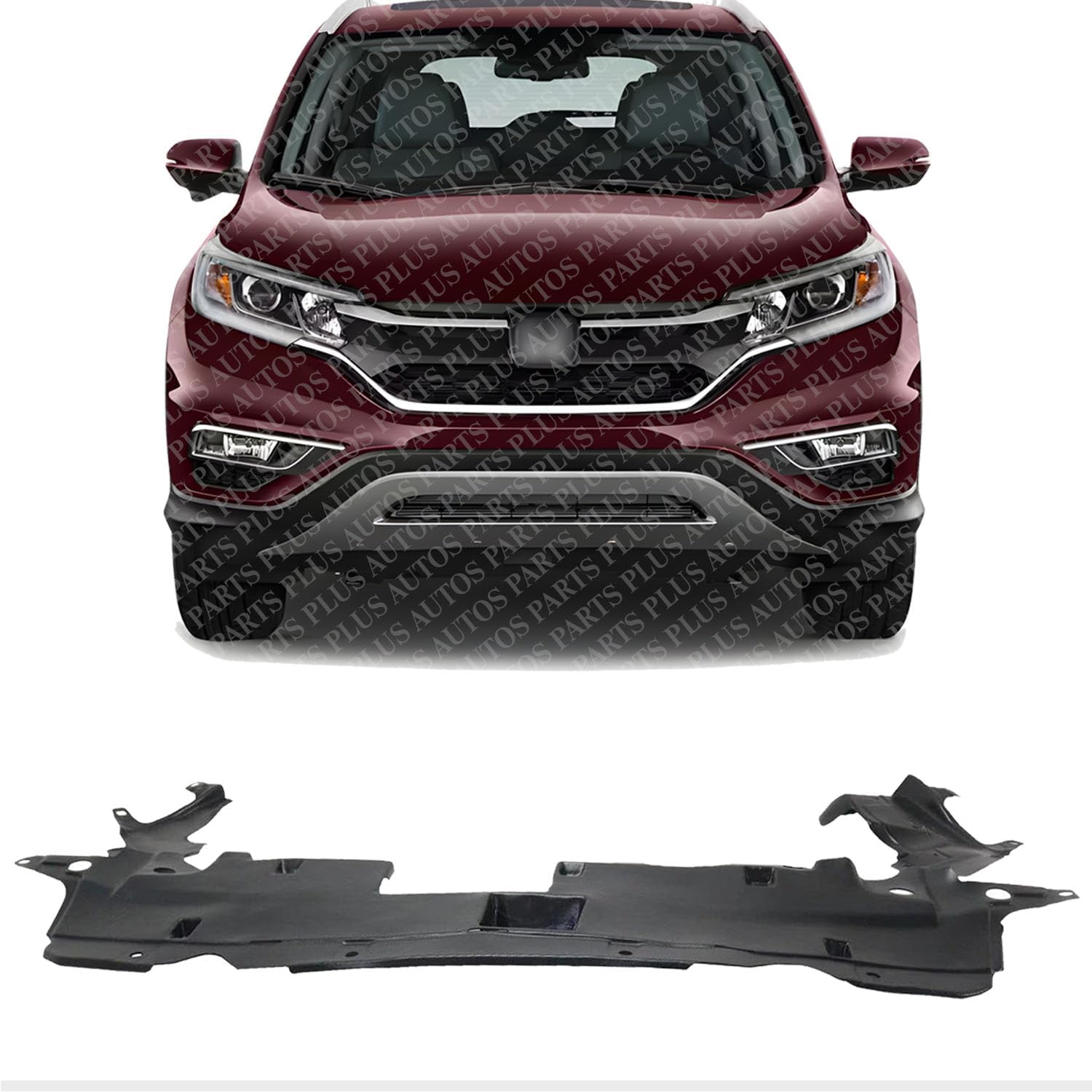 Front Engine Splash Shield Under Cover Direct Replacement Compatible with 2015-2016 Honda CR-V HO1228149 74111T1WA00-PFM