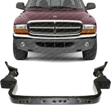 Front Radiator Lower Support Tie Bar Steel Direct Replacement Compatible With 1997-2004 Dodge Dakota CH1225190 55255720AE