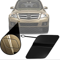 Front Bumper Tow Hook Eye Cover Primed Right Passenger Side Direct Replacement Compatible With 2010-2012 Mercedes Benz GLK350 MB1029114 20488502249999