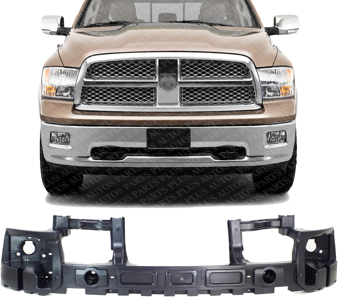 Front Bumper Impact Absorber Direct Replacement Compatible With 2009-2012 Dodge Ram 1500 Pickup CH1070833 68026481AC