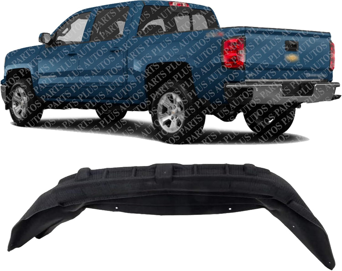 Rear Fender Liner Left Driver Side Direct Replacement Compatible With 2014-2018 Chevrolet Silverado 1500/2015-2019 2500 3500 GM1762109 84511156