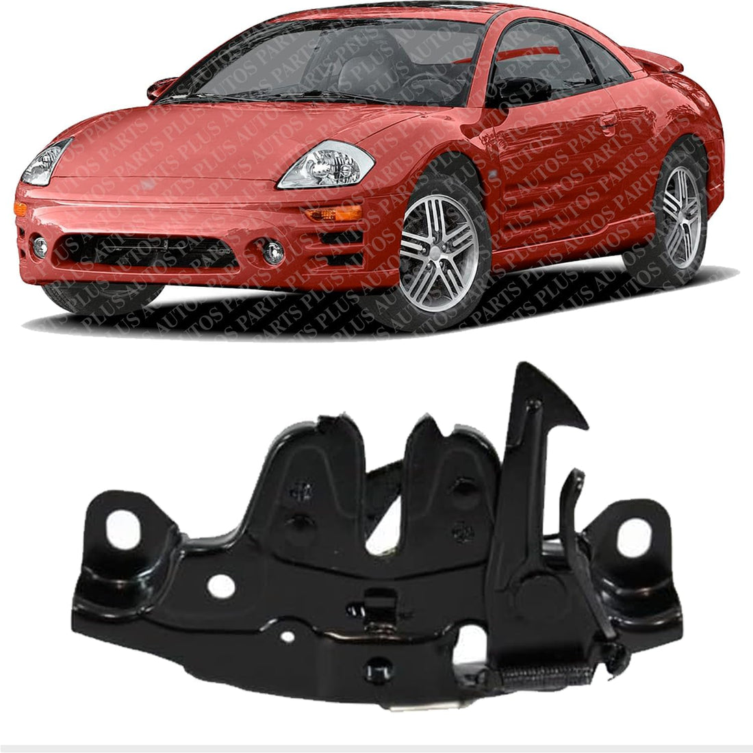 Hood Latch Lock Direct Replacement Compatible with 1999-2003 Mitsubishi Galant MI1234103 MR287311
