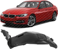 Front Section Fender Liner Left Driver Side Direct Replacement Compatible With 2006-2012 BMW 3-Series BM1250115 51718040101