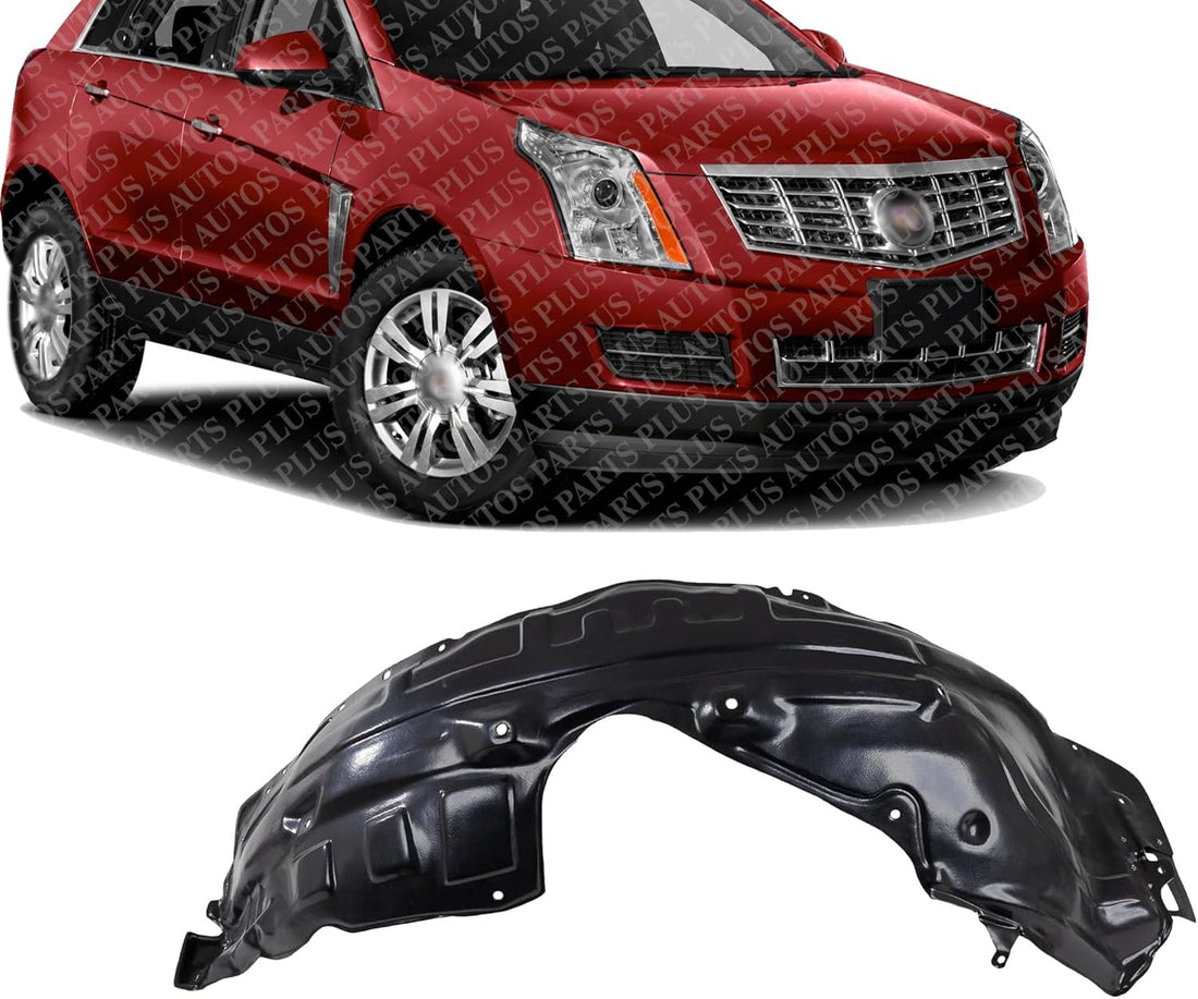 AUTOS PARTS PLUS Front Fender Liner Injection Form Right Passenger Side Direct Replacement Compatible With 2010-2016 Cadillac SRX GM1249225 22868774