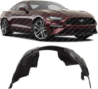 Front Fender Liner Right Passenger Side Direct Replacement Compatible With 2018-2022 Ford Mustang FO1249191 JR3Z16102F JR3Z16102C