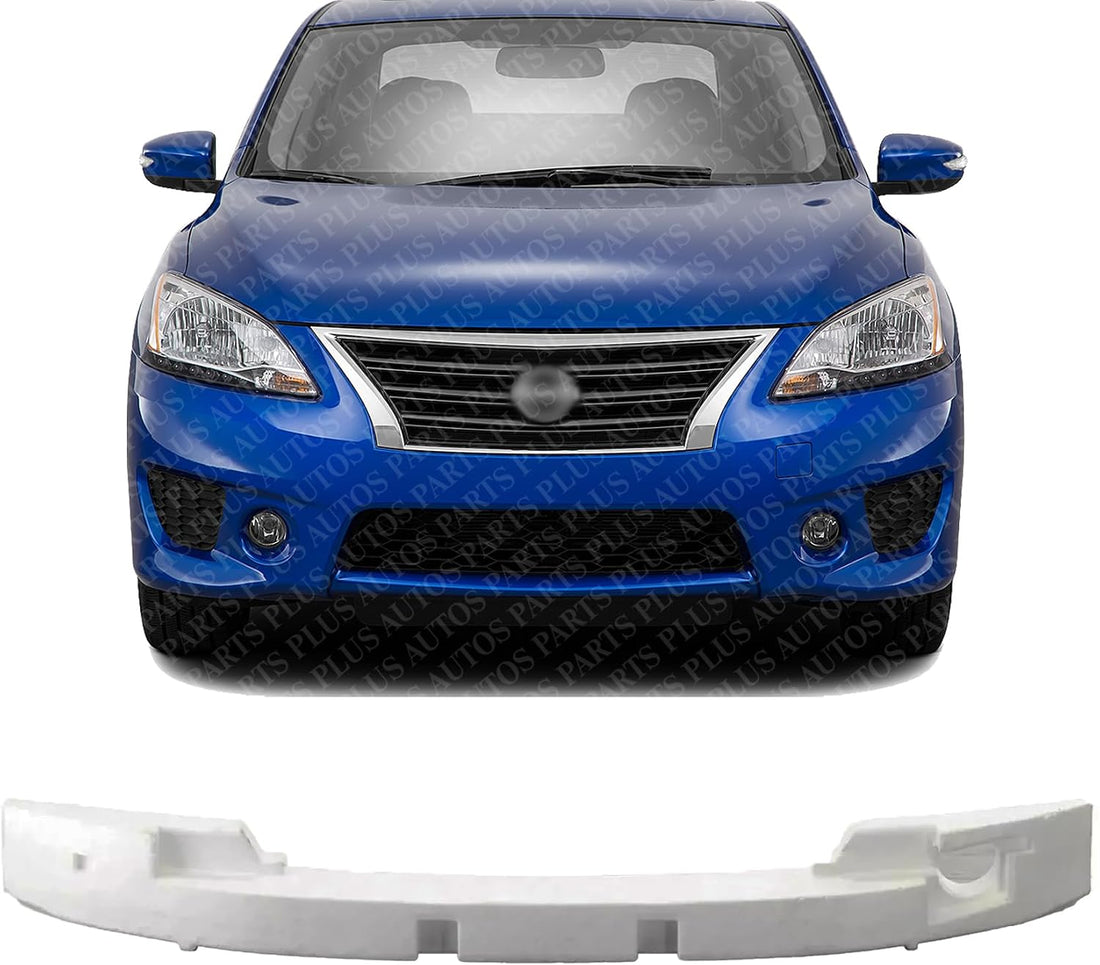 Front Bumper Impact Absorber Direct Replacement Compatible With 2013-2015 Nissan Sentra NI1070155 620903SH0A