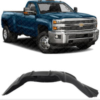 Front Fender Liner Right Passenger Side Direct Replacement Compatible With 2015-2019 Chevrolet Silverado 2500HD 3500HD GM1249249 22763676