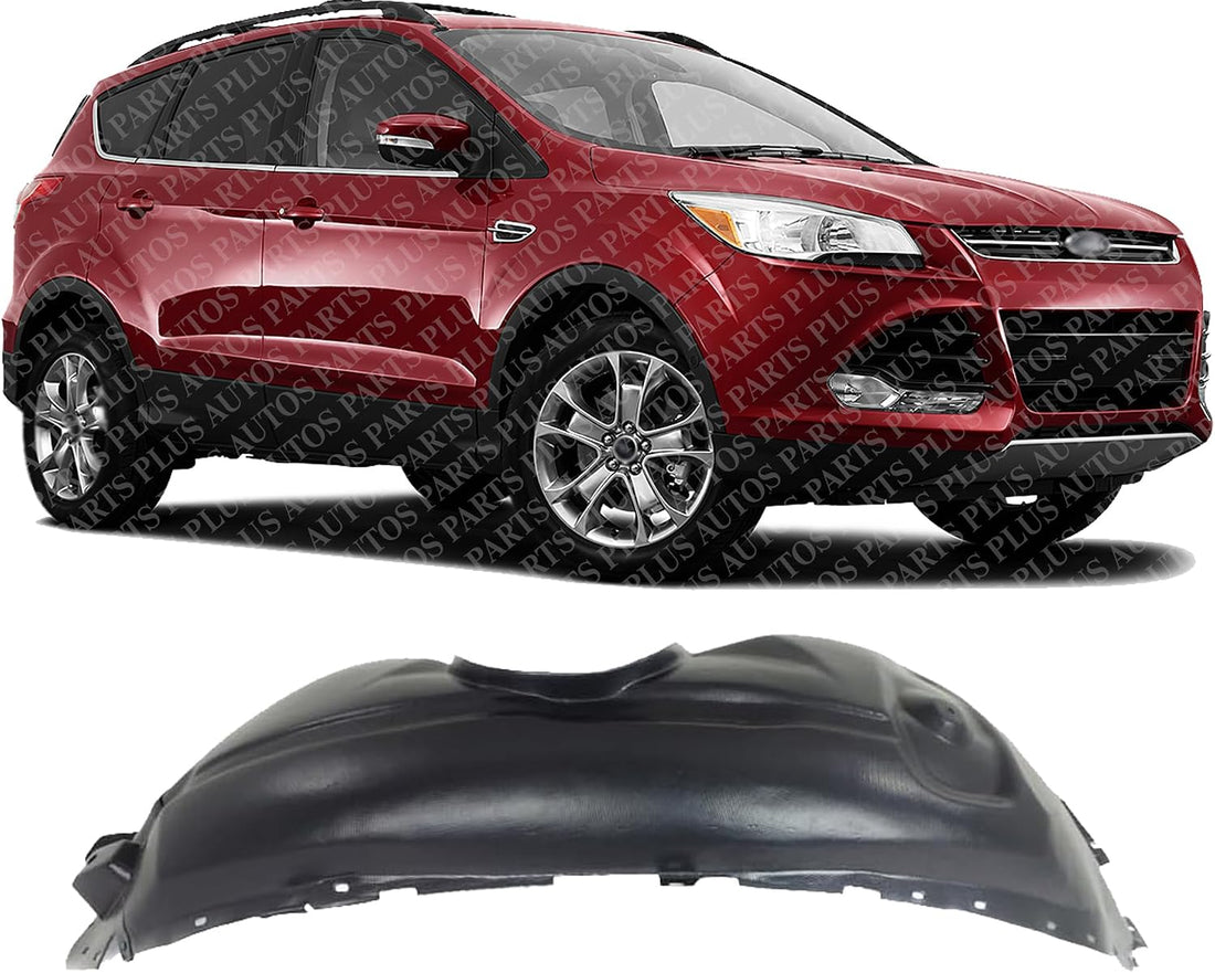 Front Fender Liner Right Passenger Side Direct Replacement Compatible With 2013-2014 Ford Escape FO1249158 CJ5Z16102A