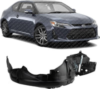 Front Fender Liner Right Passenger Side Direct Replacement Compatible With 2014-2016 Scion tC SC1249111 5387521110