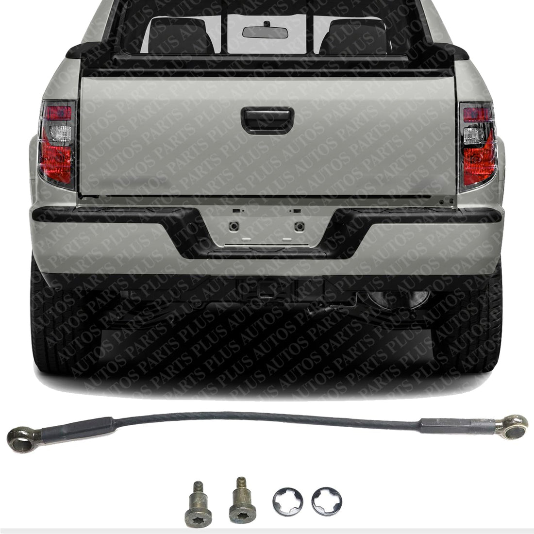 Rear Tailgate Support Cable Left Driver Side Direct Replacement Compatible with 2006-2014 Honda Ridgeline 74910SJCA01