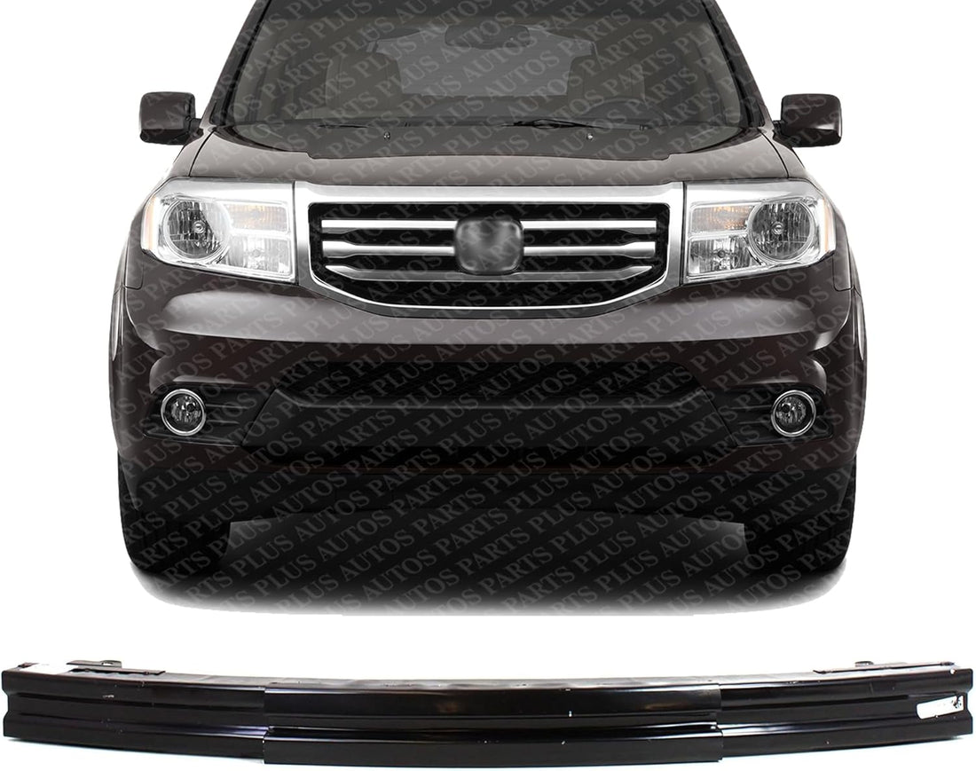 Front Bumper Reinforcement Impact Bar Steel Direct Replacement Compatible With 2009-2015 Honda Pilot HO1006180 71130SZAA01ZZ