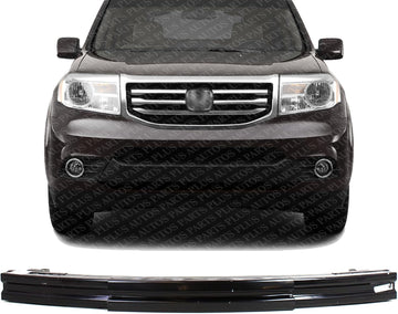 Front Bumper Reinforcement Impact Bar Steel Direct Replacement Compatible With 2009-2015 Honda Pilot HO1006180 71130SZAA01ZZ