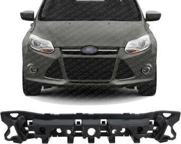 Front Bumper Energy Absorber Plastic Direct Replacement Compatible With 2012-2014 Ford Focus FO1070181 CP9Z17C882A