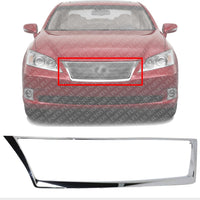 Front Center Main Grille Trim Molding Chrome Direct Replacement Compatible With 2010-2012 Lexus ES350 LX1210103 5311133350