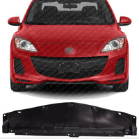 Front Engine Splash Shield Under Cover Direct Replacement Compatible with 2010-2013 Mazda 3 MA1228113 BBM456112E