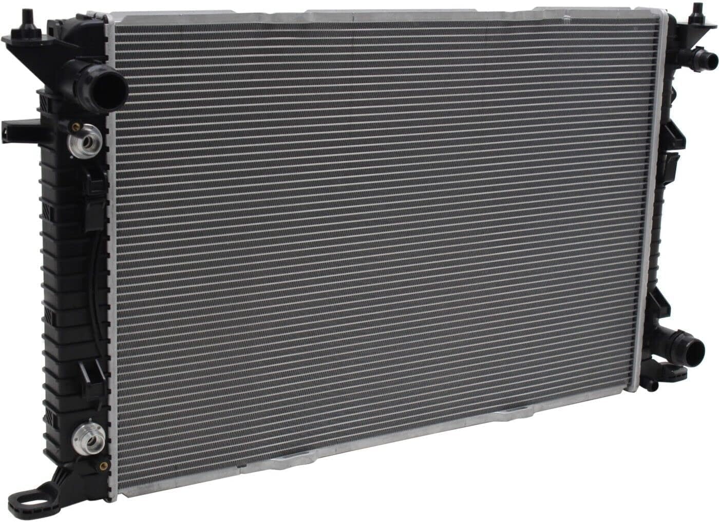 Front Radiator Aluminum Core Direct Replacement Compatible With 2008-2017 Audi Q5 / A5 / 2018 Porsche Macan AU3010147 8K0121251AL