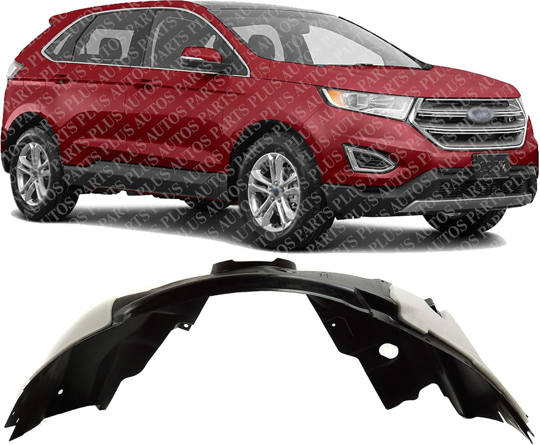 Front Fender Liner Right Passenger Side Direct Replacement Compatible With 2017-2018 Ford Edge FO1249195 FT4Z16102K
