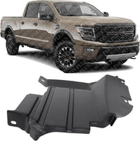 Front Fender Liner Right Passenger Side Direct Replacement Compatible with 2020-2023 Nissan Titan NI1249184 638449FV1A