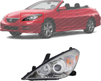 Front Headlight Assembly Left Driver Side Direct Replacement Compatible With 2007-2008 Toyota Solara TO2502186 8115006422