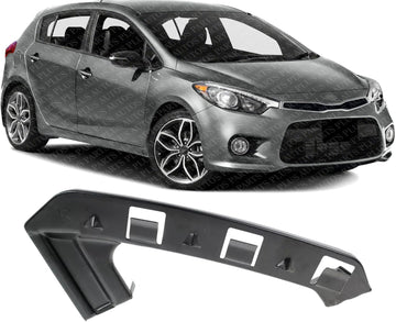 Front Bumper Upper Bracket Steel Right Passenger Side Direct Replacement Compatible With 2014-2016 Kia Forte/Koup / Forte5 KI1043108 86518A7000