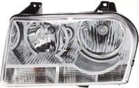 Set Of 2 Front Headlight Assembly Right Passenger & Left Driver Side Direct Replacement Compatible With 2005 2007 2008 Chrysler 300 4805756AH-PFM 4805756AI-PFM 4805757AH-PFM