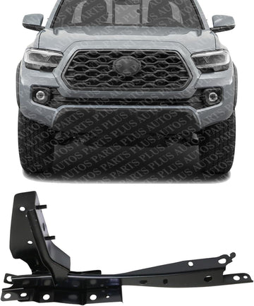 Front Radiator Center Support Brace Steel Direct Replacement Compatible with 2016-2023 Toyota Tacoma TO1233120 5320904030