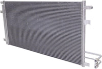 A/C Condenser Aluminum Core 5.3L 6.2L Gas/Flex Engines Direct Replacement Compatible With 2014-2019 Chevrolet Silverado/GMC Sierra 1500 GM3030306 84537373