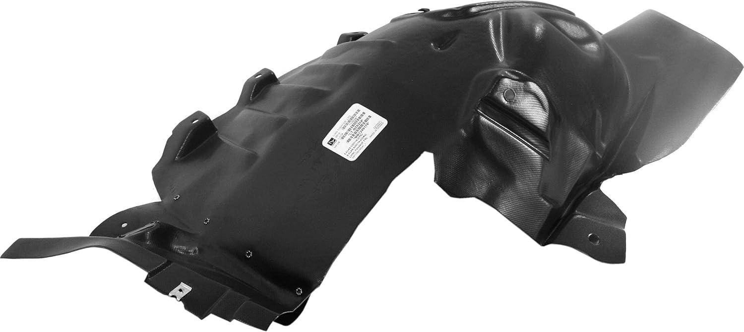 Front Section Fender Liner Right Passenger Side Direct Replacement Compatible With 2014-2017 Mercedes Benz E-Class MB1249176 2076902530