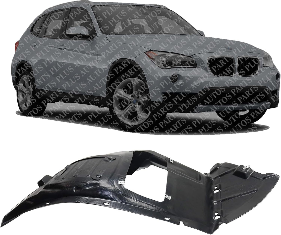 Front Section Fender Liner Right Passenger Side Direct Replacement Compatible With 2013-2015 BMW X1 BM1249141 51712990820