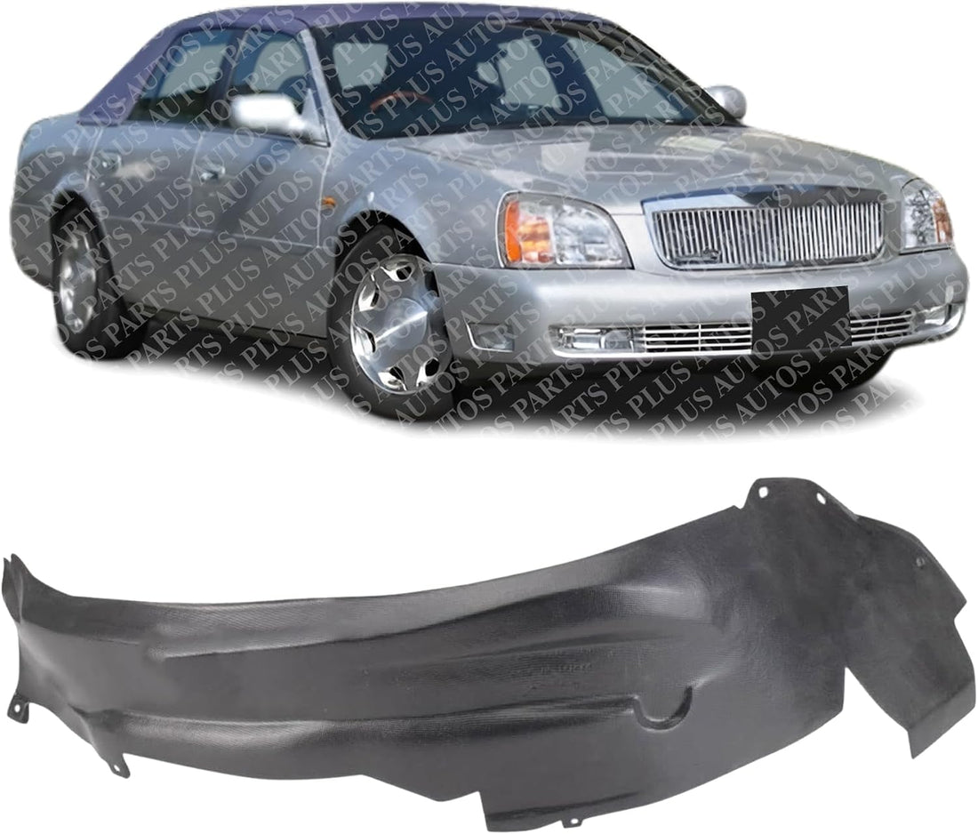 Front Fender Liner Rear Section Right Passenger Side Direct Replacement Compatible With 1997-1999 Cadillac DeVille GM1249169 25665144