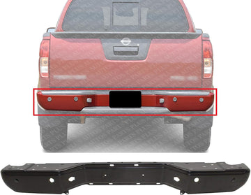 Step Bumper Face Bar Only With Pad Provision Without Mounting Bracket Primed Steel Direct Replacement Compatible With 2013-2021 Nissan Frontier NI1102156 850309BF1E-PFM