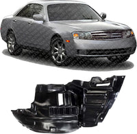 Front Section Fender Liner Right Passenger Side Direct Replacement Compatible With 2003-2004 Infiniti M45 IN1249108 63840CR900