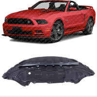 Front Engine Splash Shield Under Cover Stone Deflector Direct Replacement Compatible with 2013-2014 Ford Mustang FO1228130 DR3Z17626B
