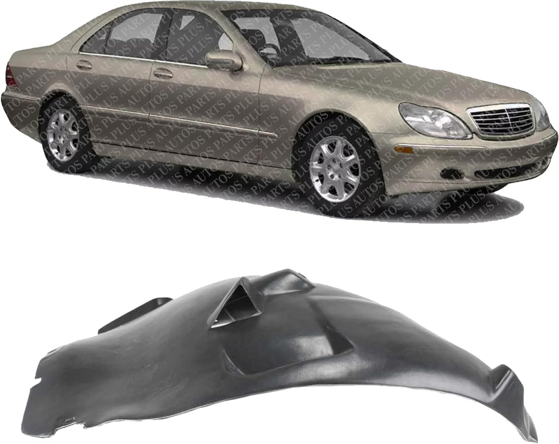 Front Fender Liner Rear Section Right Passenger Side Direct Replacement Compatible With 2000-2006 Mercedes Benz S-Class MB1249118 2206901630