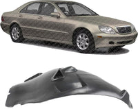 Front Fender Liner Rear Section Right Passenger Side Direct Replacement Compatible With 2000-2006 Mercedes Benz S-Class MB1249118 2206901630