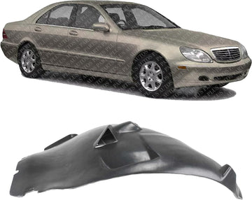 Front Fender Liner Rear Section Right Passenger Side Direct Replacement Compatible With 2000-2006 Mercedes Benz S-Class MB1249118 2206901630