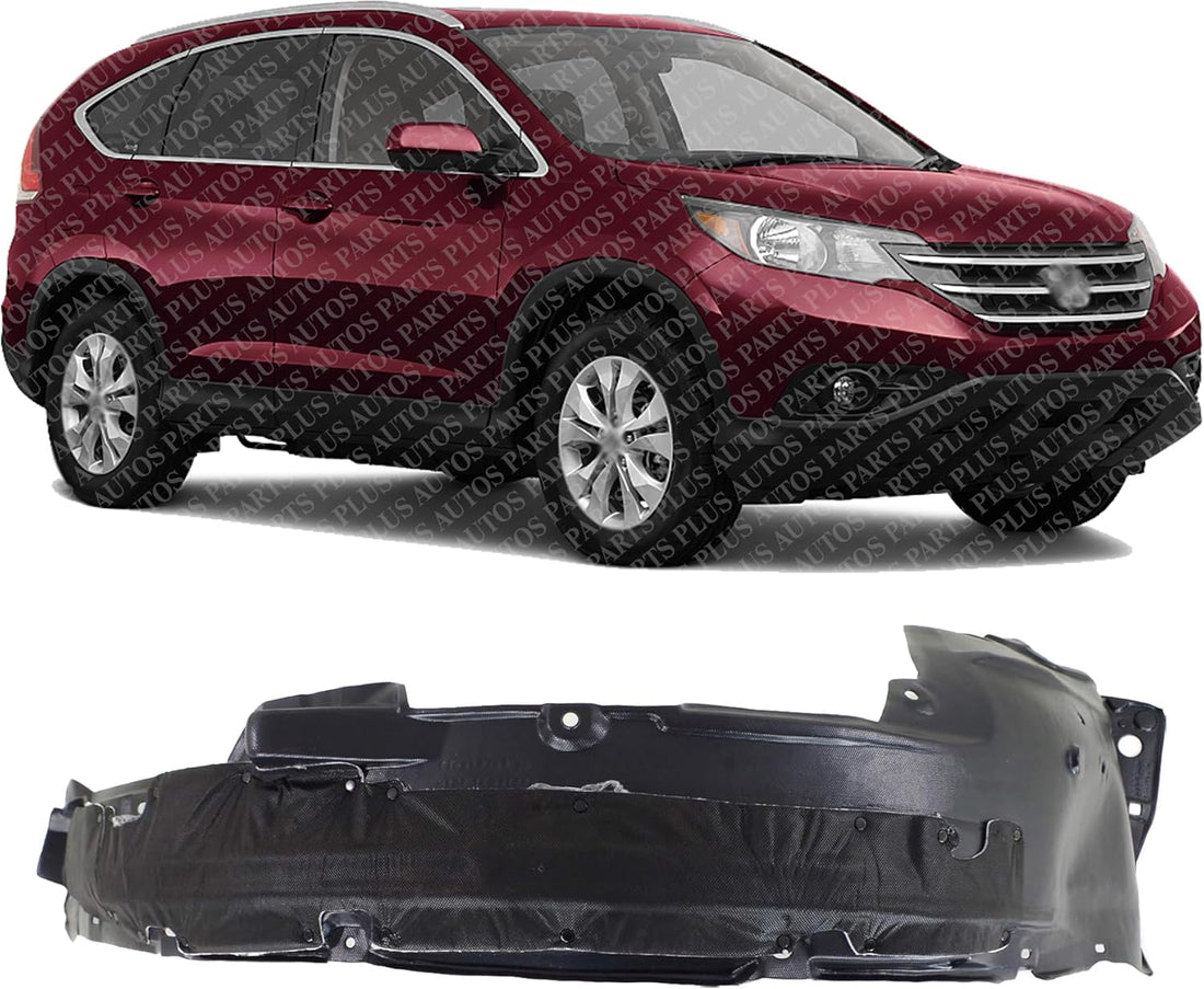 Front Fender Liner Right Passenger Side Direct Replacement Compatible With 2012-2016 Honda CR-V HO1249155 74100T0AA00 74100T1WA00
