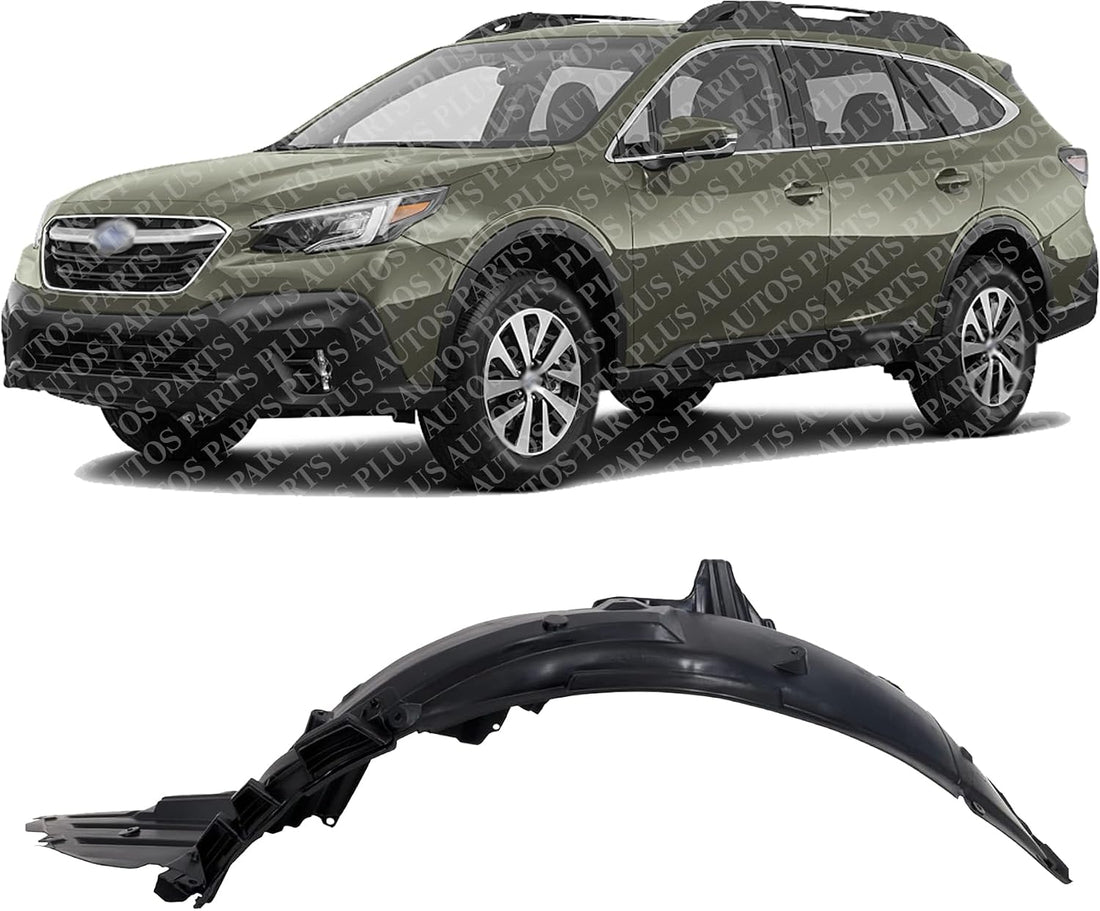 Front Fender Liner Left Driver Side Direct Replacement Compatible With 2020-2022 Subaru Outback SU1248137 59110AN03A