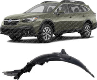 Front Fender Liner Left Driver Side Direct Replacement Compatible With 2020-2022 Subaru Outback SU1248137 59110AN03A