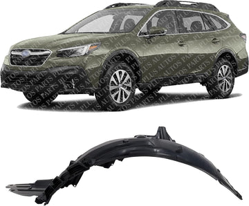Front Fender Liner Left Driver Side Direct Replacement Compatible With 2020-2022 Subaru Outback SU1248137 59110AN03A
