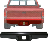 Rear Roll Pan Primed Steel With License Plate Part And Light Kit Direct Replacement Compatible With 1982-1993 Chevrolet S10 REPC825510