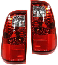 Set Of 2 Tail Light Left Driver & Right Passenger side Direct Replacement Compatible With 2008-2016 Ford F-Series FO2801208 FO2800208 BC3Z13405A BC3Z13404A
