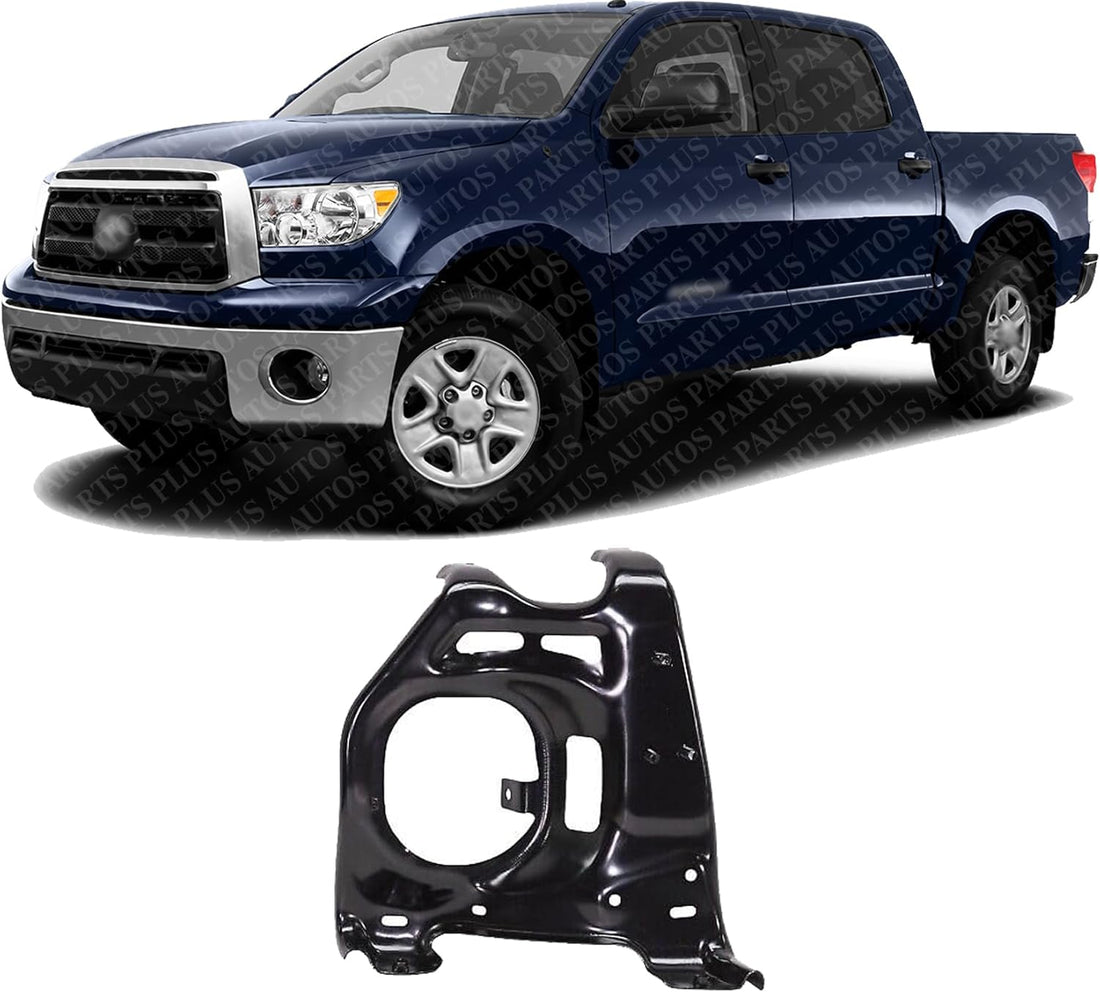 Front Bumper Mounting Arm Bracket Steel Left Driver Side Direct Replacement Compatible With 2007-2013 Toyota Tundra TO1066166 521420C030