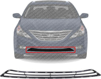 Front Bumper Lower Grille Direct Replacement Compatible With 2011-2013 Hyundai Sonata HY1036114 865613S000