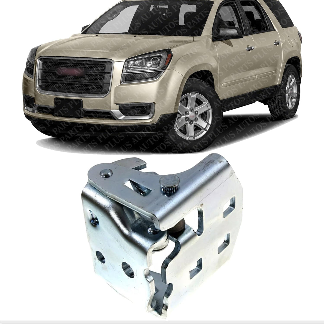 Front Lower Door Hinge Steel Left Driver Side Direct Replacement Compatible with 2009-2017 Chevrolet Traverse / 2007-2016 GMC Acadia / 2017 Limited 23436137