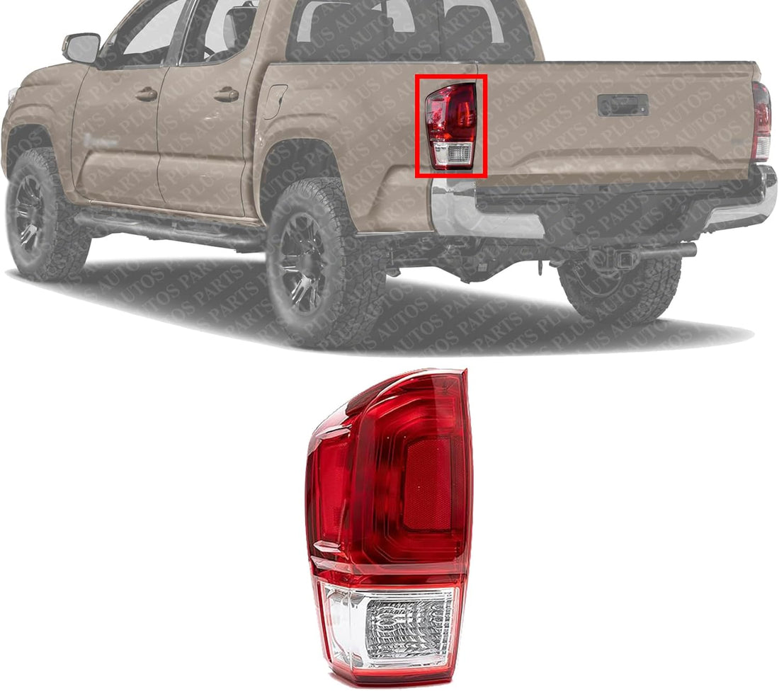 Tail Light Assembly Left Driver Side Direct Replacement Compatible With 2016-2017 Toyota Tacoma TO2800197 8156004170
